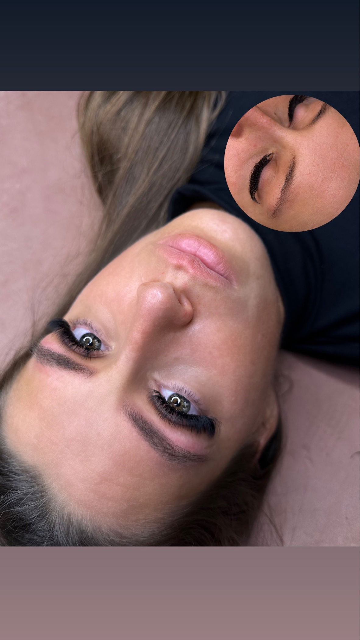 Combo lash x microblading 